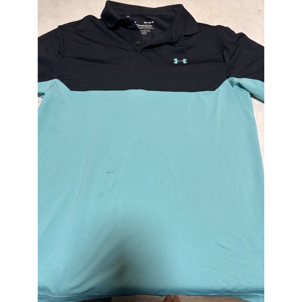 Lot Of 5 Underarmour Size Medium Polo Shirts